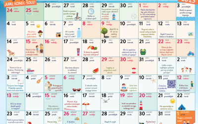 Počitniški koledar zdravja