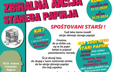 Zbiralna akcija starega papirja