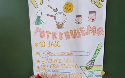 PALAČINKE, ALI SLADKI SPOMINI 1. RAZREDA